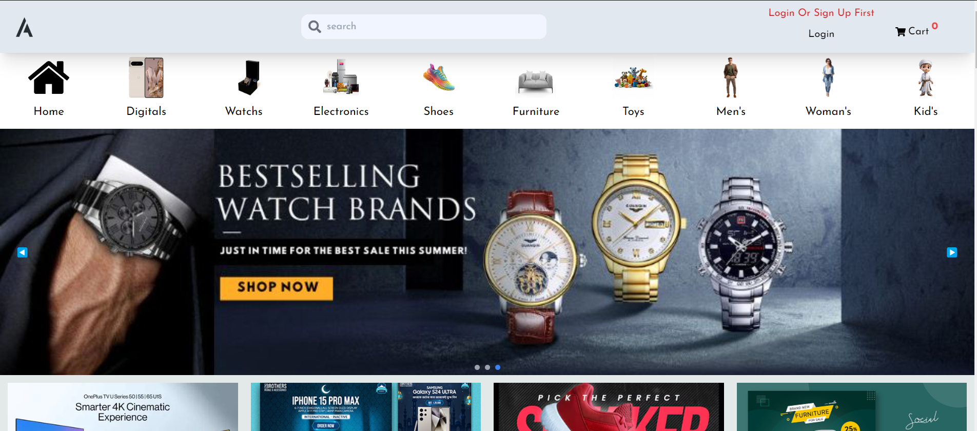 E-Commerce Web App