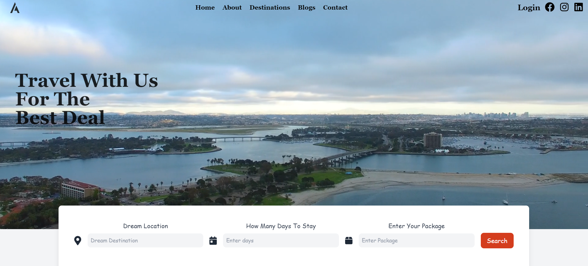 Tourism Web App